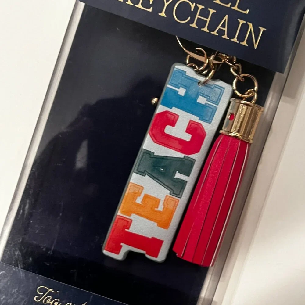 Teacher Tassel Keychain (new‎ / w/a/x)